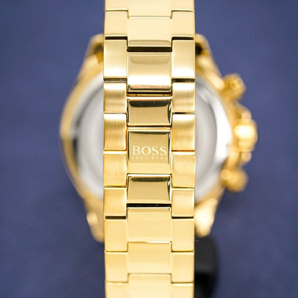Hugo Boss Men's Watch Chronograph Ikon Yellow Gold HB1513340