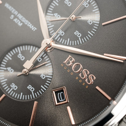 Hugo Boss Men's Watch Chronograph Jet Grey HB1513440