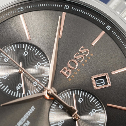 Hugo Boss Men's Watch Chronograph Jet Grey HB1513440