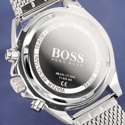 Hugo Boss Men's Watch Chronograph Ocean Edition Black HB1513701