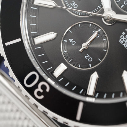 Hugo Boss Men's Watch Chronograph Ocean Edition Black HB1513701