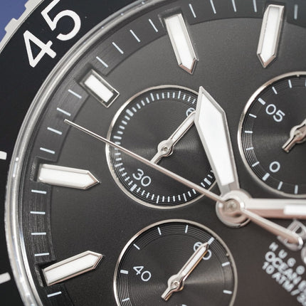 Hugo Boss Men's Watch Chronograph Ocean Edition Black HB1513701