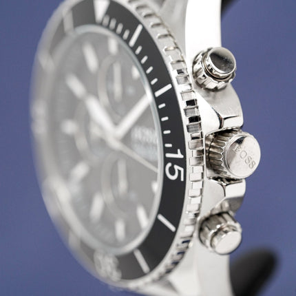 Hugo Boss Men's Watch Chronograph Ocean Edition Black HB1513701