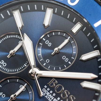Hugo Boss Men's Watch Chronograph Ocean Edition Blue HB1513702