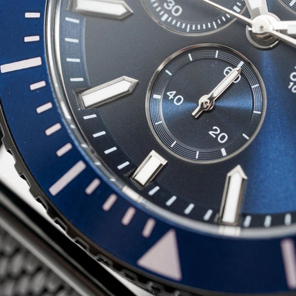 Hugo Boss Men's Watch Chronograph Ocean Edition Blue HB1513702