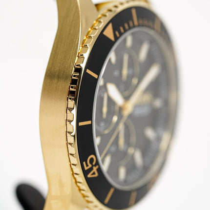 Hugo Boss Men's Watch Chronograph Ocean Edition Gold HB1513703
