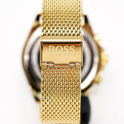 Hugo Boss Men's Watch Chronograph Ocean Edition Gold HB1513703