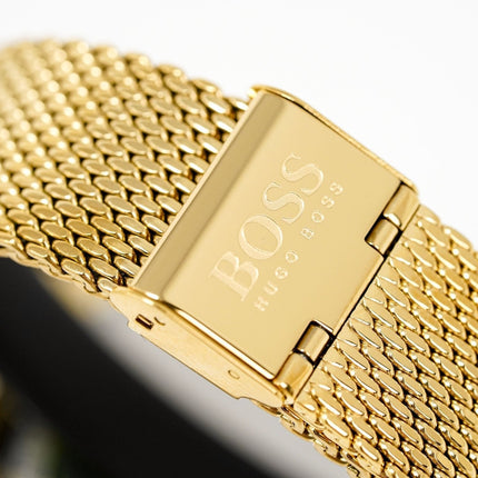 Hugo Boss Men's Watch Chronograph Ocean Edition Gold HB1513703