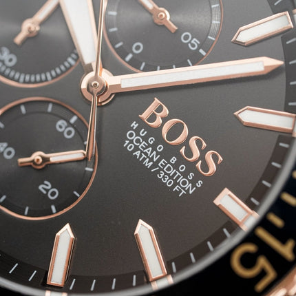 Hugo Boss Men's Watch Chronograph Ocean Edition Two Tone HB1513705