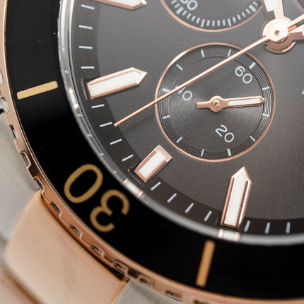 Hugo Boss Men's Watch Chronograph Ocean Edition Two Tone HB1513705