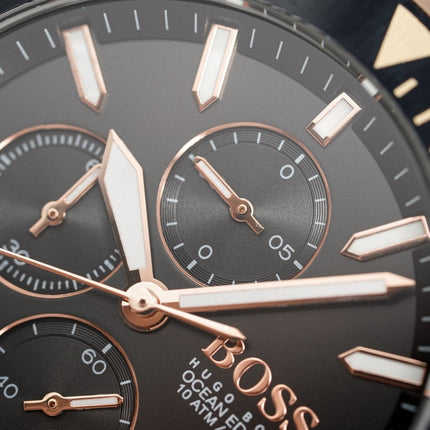 Hugo Boss Men's Watch Chronograph Ocean Edition Two Tone HB1513705