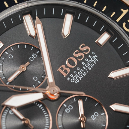 Hugo Boss Men's Watch Chronograph Ocean Edition Two Tone HB1513705