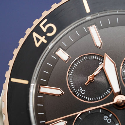 Hugo Boss Men's Watch Chronograph Ocean Edition Two Tone HB1513705