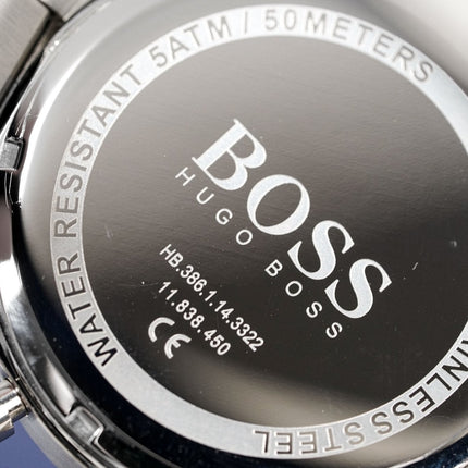 Hugo Boss Men's Watch Chronograph Pioneer Blue HB1513867