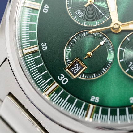 Hugo Boss Men's Watch Chronograph Pioneer Green HB1513868