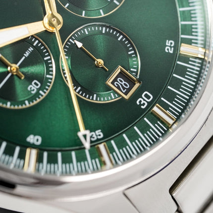 Hugo Boss Men's Watch Chronograph Pioneer Green HB1513868