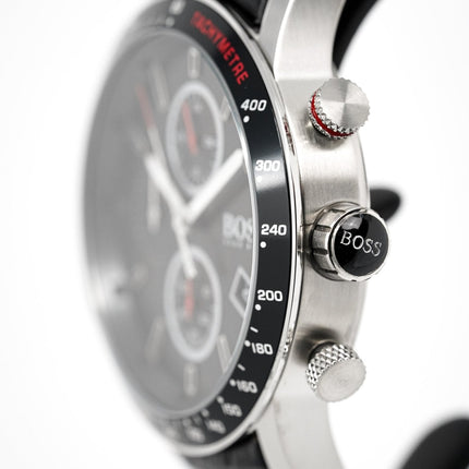 Hugo Boss Men's Watch Chronograph Rafale Black HB1513390