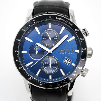 Hugo Boss Men's Watch Chronograph Rafale Blue HB1513391
