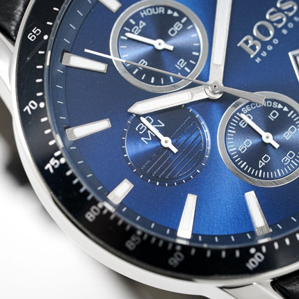 Hugo Boss Men's Watch Chronograph Rafale Blue HB1513391