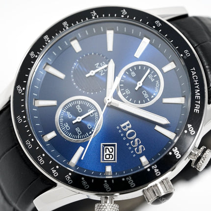 Hugo Boss Men's Watch Chronograph Rafale Blue HB1513391