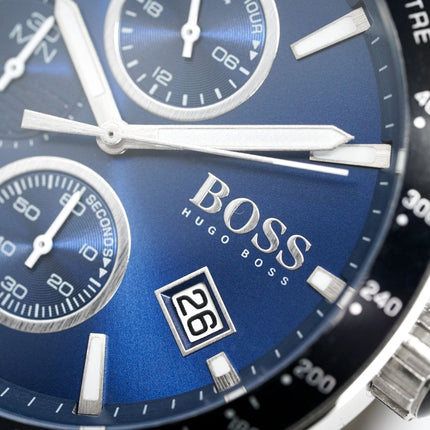 Hugo Boss Men's Watch Chronograph Rafale Blue HB1513391