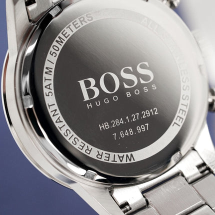 Hugo Boss Men's Watch Chronograph Rafale Blue HB1513510