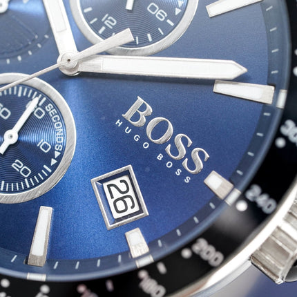 Hugo Boss Men's Watch Chronograph Rafale Blue HB1513510