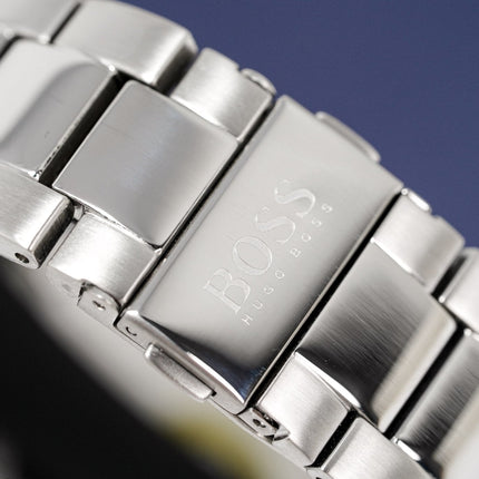 Hugo Boss Men's Watch Chronograph Rafale Silver HB1513511