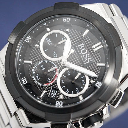 Hugo Boss Men's Watch Chronograph Supernova Black HB1513359