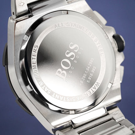Hugo Boss Men's Watch Chronograph Supernova Black HB1513359