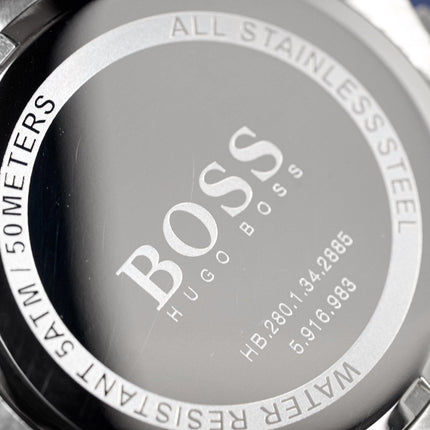 Hugo Boss Men's Watch Chronograph Supernova Black HB1513359