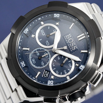 Hugo Boss Men's Watch Chronograph Supernova Blue HB1513360