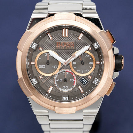 Hugo Boss Men's Watch Chronograph Supernova Grey HB1513362