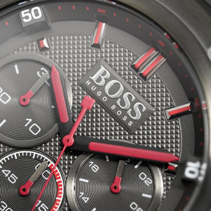 Hugo Boss Men's Watch Chronograph Supernova Gun Metal HB1513361