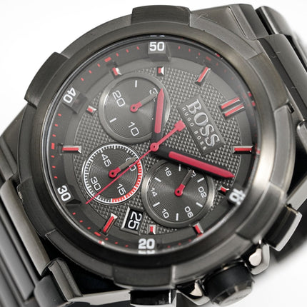 Hugo Boss Men's Watch Chronograph Supernova Gun Metal HB1513361