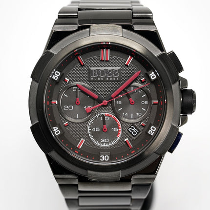 Hugo Boss Men's Watch Chronograph Supernova Gun Metal HB1513361