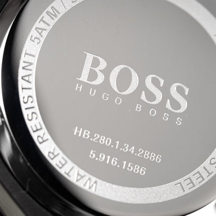 Hugo Boss Men's Watch Chronograph Supernova Gun Metal HB1513361