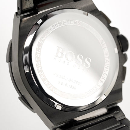 Hugo Boss Men's Watch Chronograph Supernova Gun Metal HB1513361