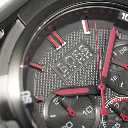 Hugo Boss Men's Watch Chronograph Supernova Gun Metal HB1513361