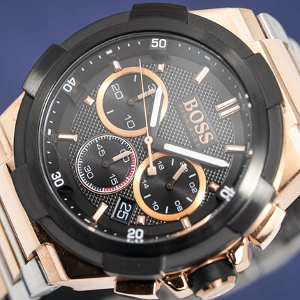 Hugo Boss Men's Watch Chronograph Supernova Two Tone HB1513358