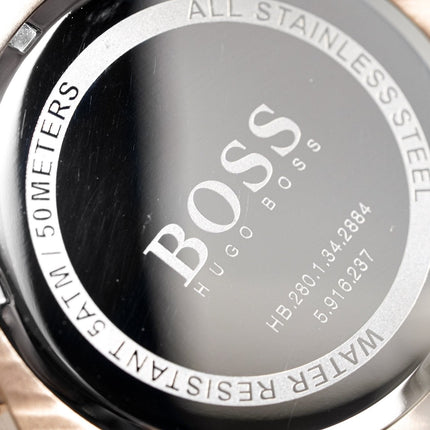 Hugo Boss Men's Watch Chronograph Supernova Two Tone HB1513358