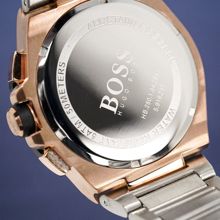 Hugo Boss Men's Watch Chronograph Supernova Two Tone HB1513358
