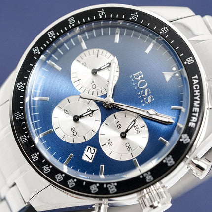 Hugo Boss Men's Watch Chronograph Trophy Blue HB1513630