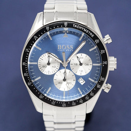 Hugo Boss Men's Watch Chronograph Trophy Blue HB1513630
