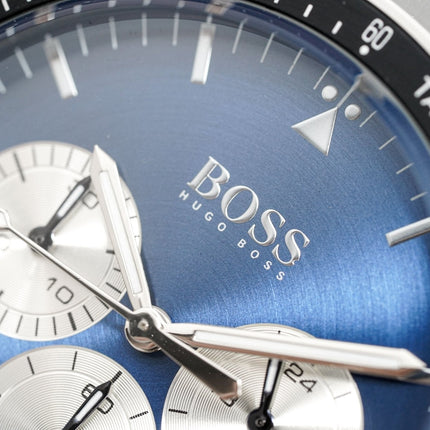 Hugo Boss Men's Watch Chronograph Trophy Blue HB1513630
