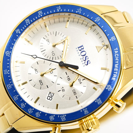 Hugo Boss Men's Watch Chronograph Trophy Gold HB1513631