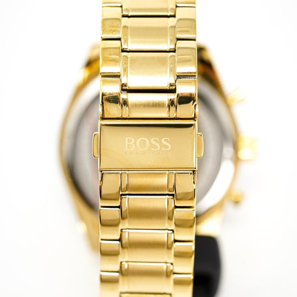 Hugo Boss Men's Watch Chronograph Trophy Gold HB1513631