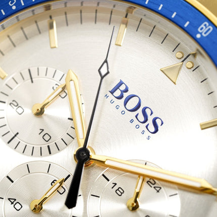 Hugo Boss Men's Watch Chronograph Trophy Gold HB1513631