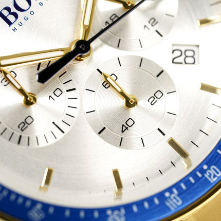 Hugo Boss Men's Watch Chronograph Trophy Gold HB1513631