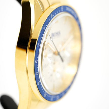 Hugo Boss Men's Watch Chronograph Trophy Gold HB1513631